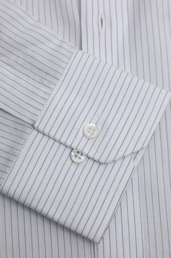 White Stripes Formal Shirt - Image 3