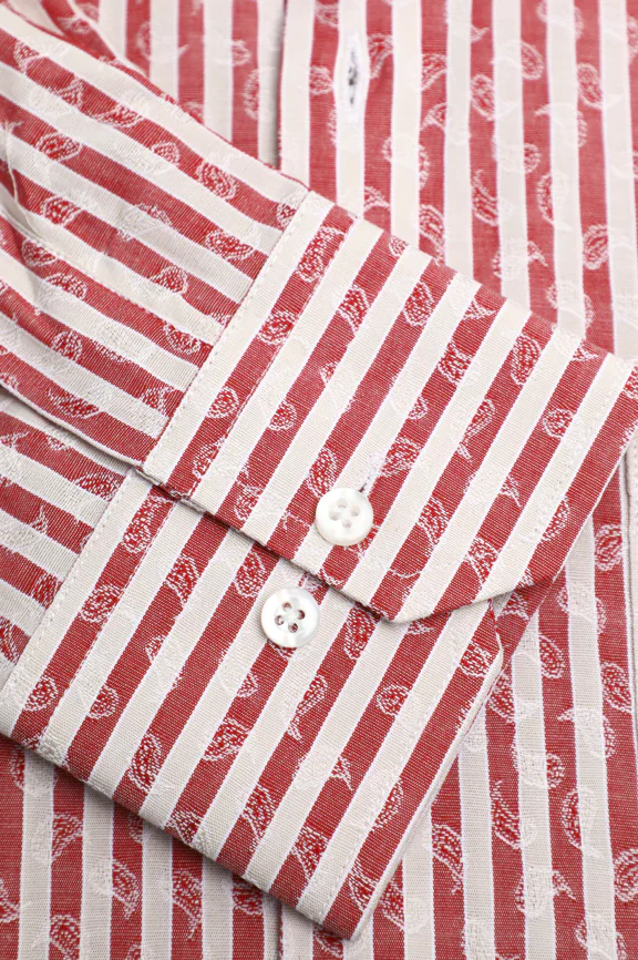 Multicolor Bengal Stripes Formal Shirt - Image 3