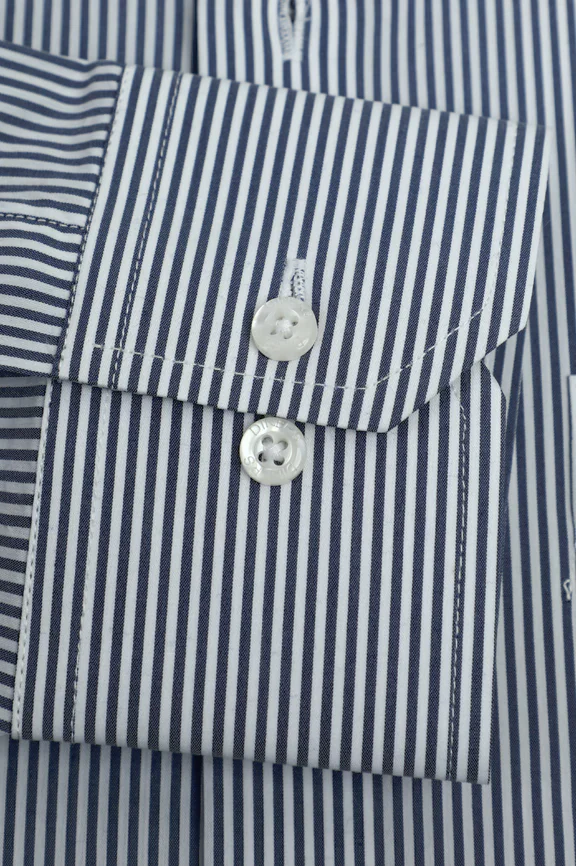 Blue Bengal Stripes Formal Shirt - Image 3