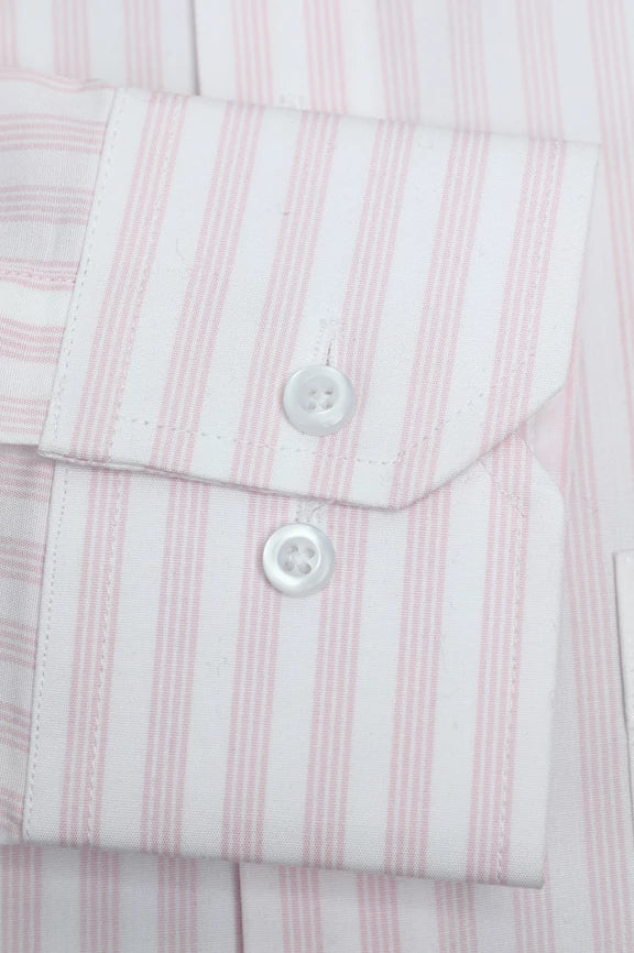 Pink Pinstripes Formal Shirt - Image 3