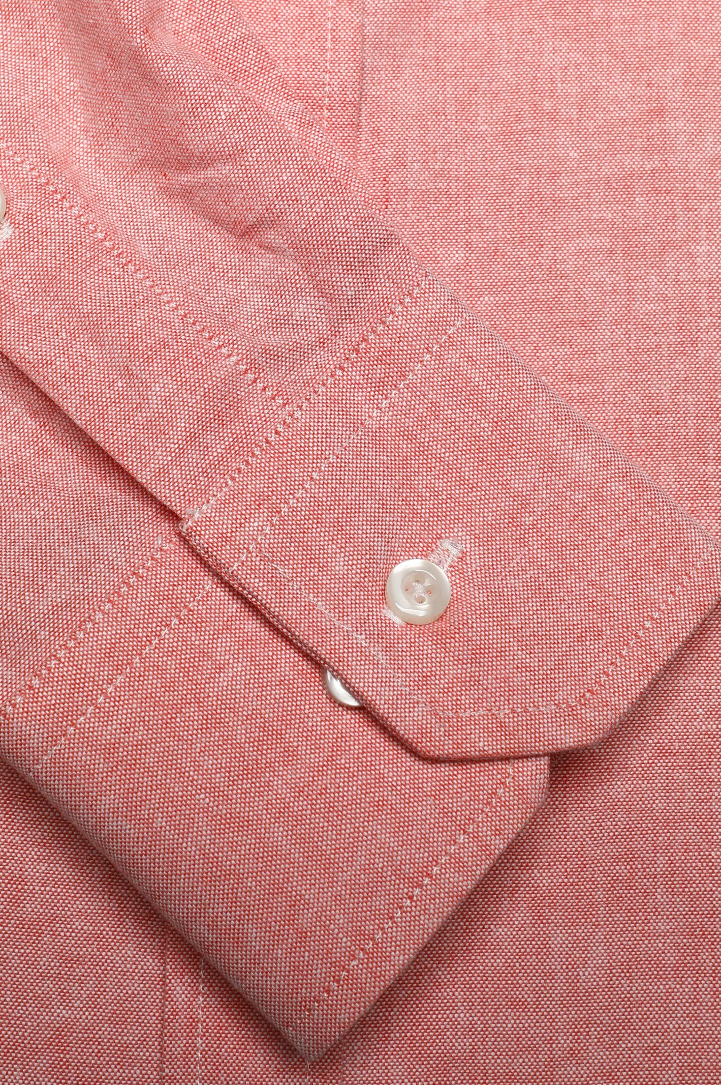 Peach Textured Formal Shirt - Image 3