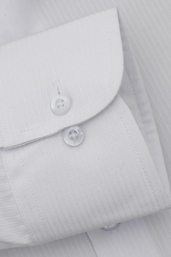 White Stripes Formal Shirt - Image 3