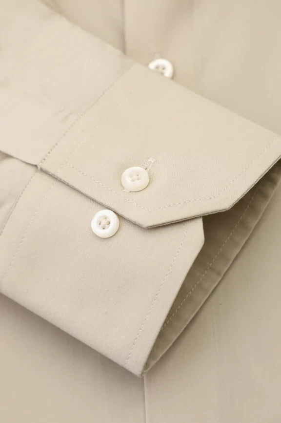 Fawn Plain Formal Shirt - Image 3