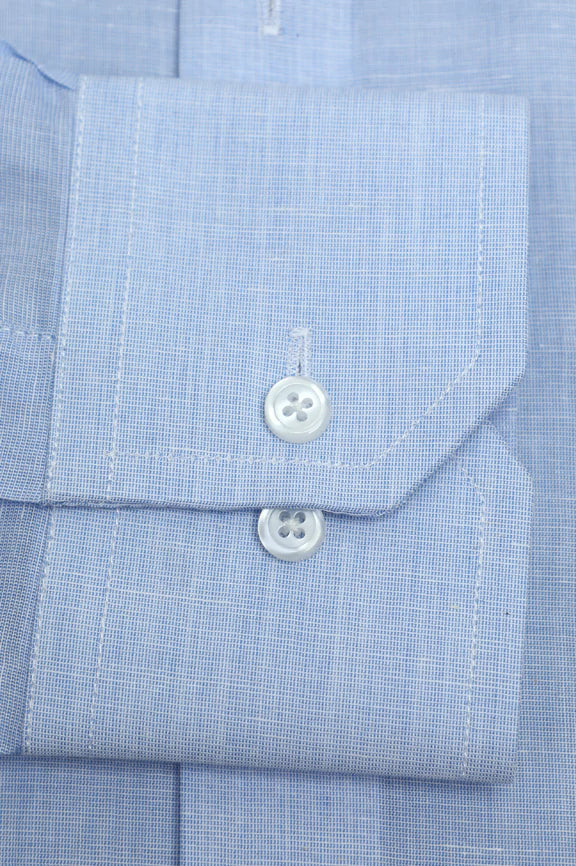 Sky Blue Dobby Formal Shirt - Image 3