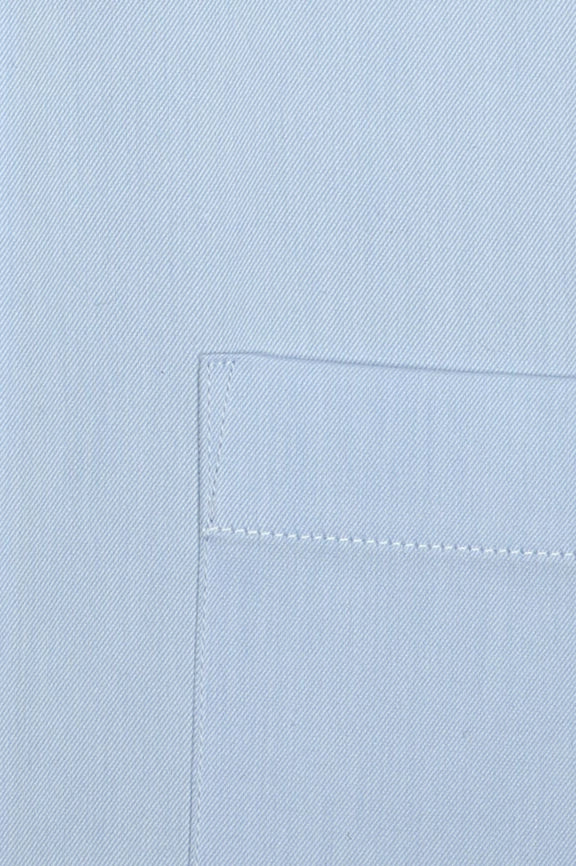 Sky Blue Self Textured Formal Shirt - Image 4