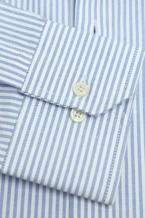 Blue Bengal Stripes Formal Shirt - Image 3