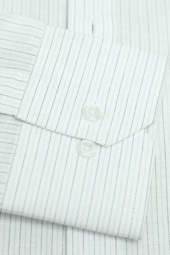 Multicolor Pinstripes Formal Shirt - Image 3