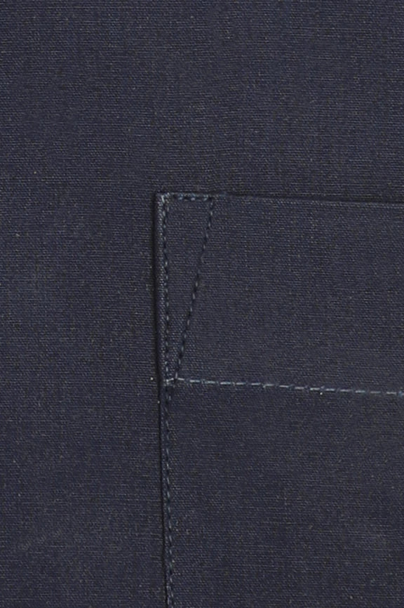 Navy Blue Self Textured Formal Shirt - Image 4