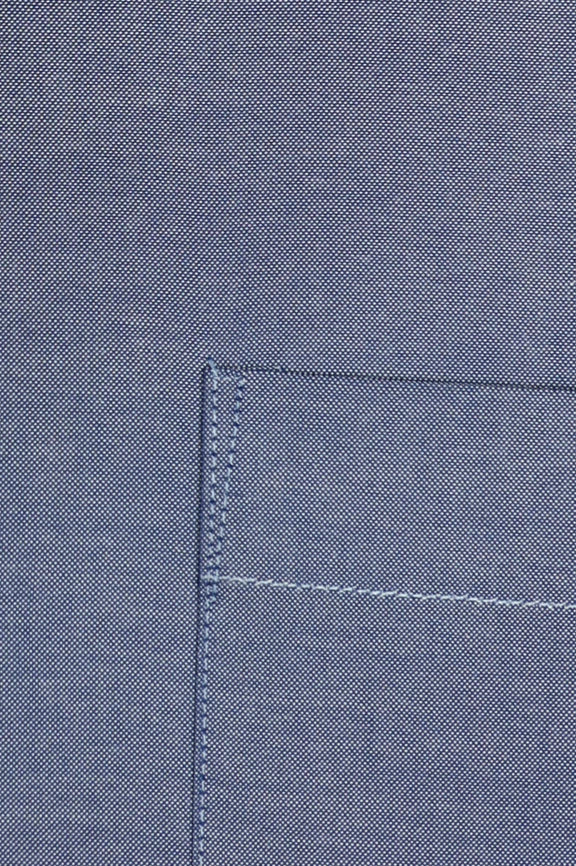 Blue Self Textured Formal Shirt - Image 4