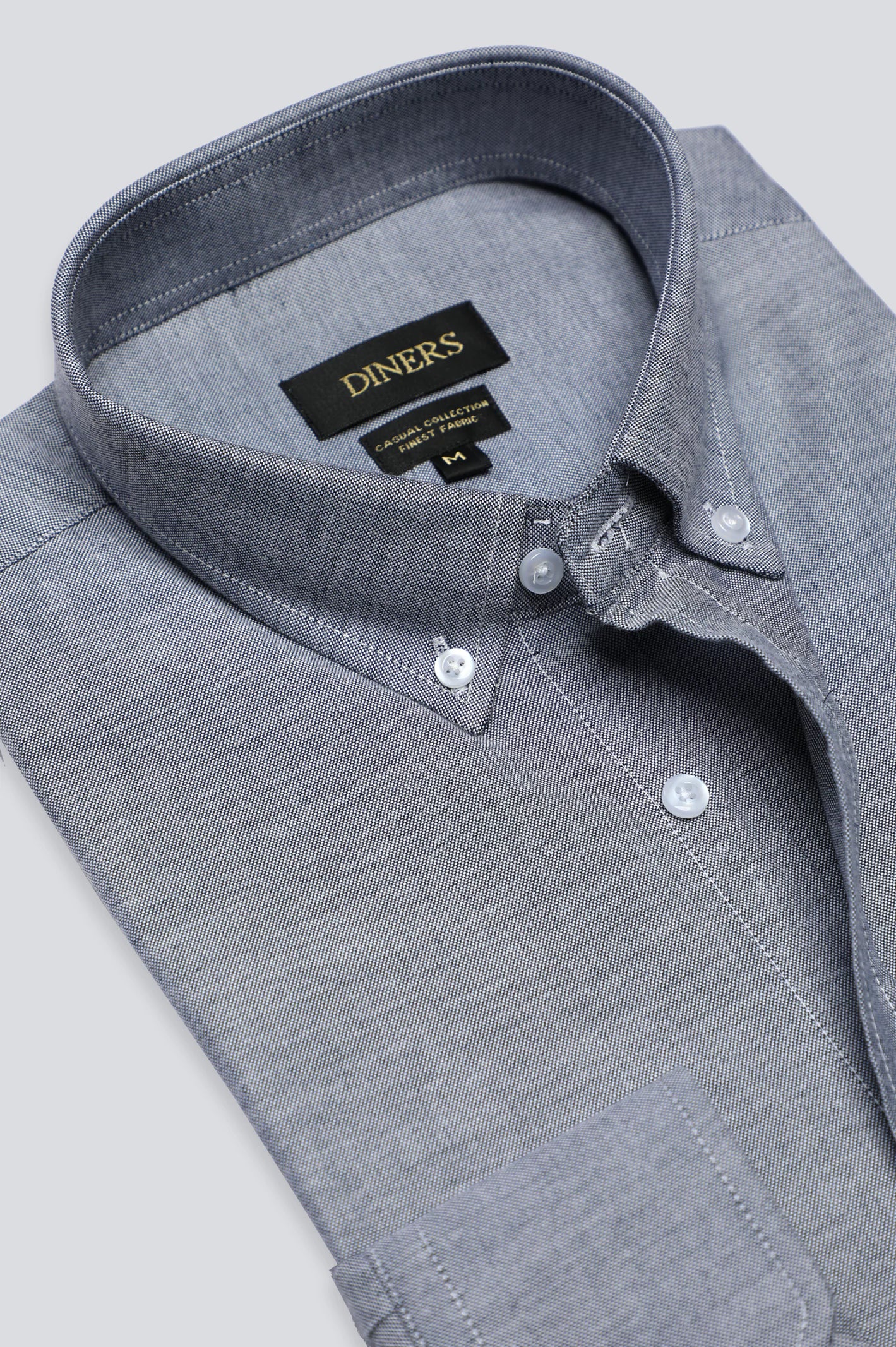 Black Textured Casual Shirt - Image 2