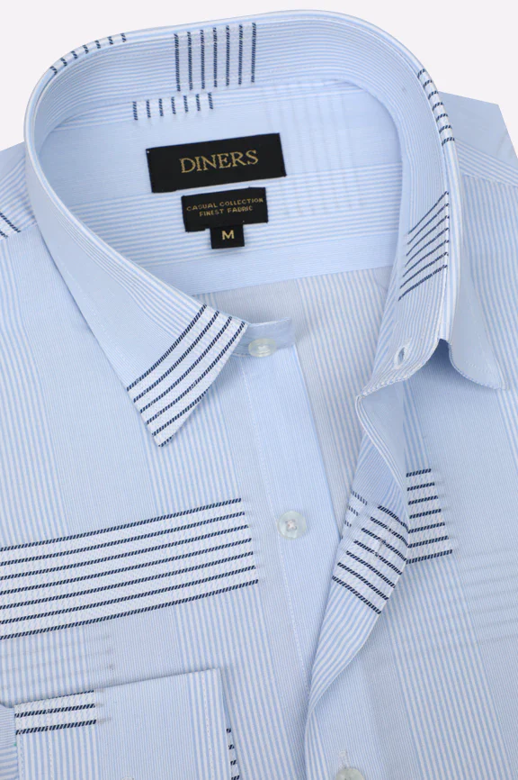Multicolor Textured Casual Shirt - Image 2