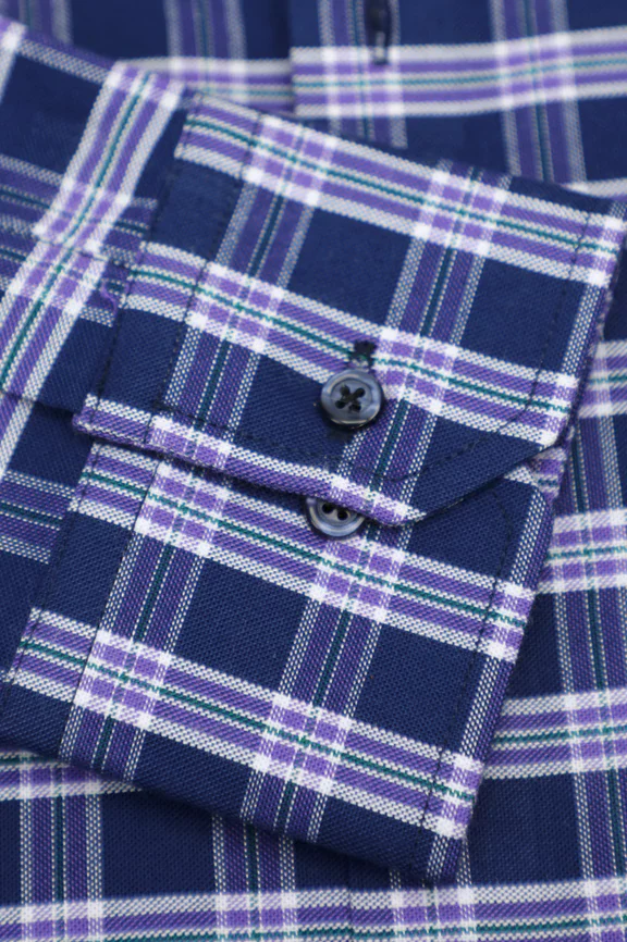 Multicolor Tattersall Check Casual Shirt - Image 3