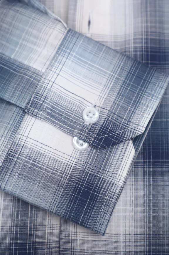 Multicolor Glen Plaid Check Casual Shirt - Image 3