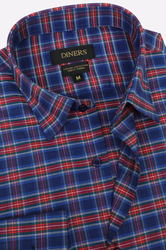 Multicolor Check Casual Shirt - Image 2