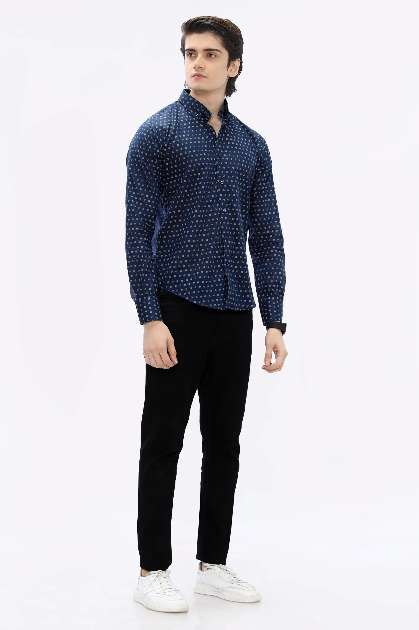Multicolor Printed Casual Milano Shirt - Image 2
