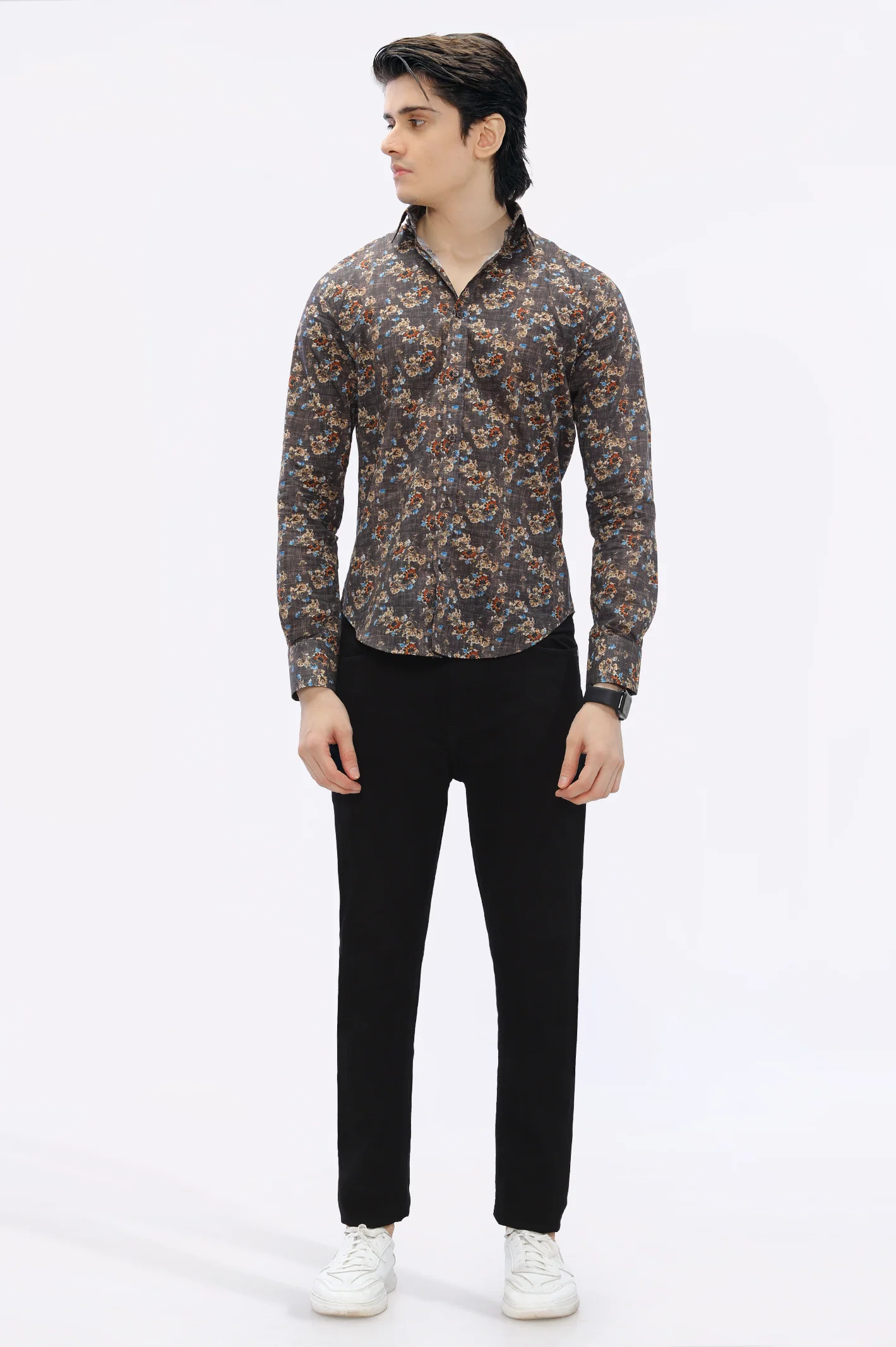 Multicolor Floral Printed Casual Milano Shirt - Image 2