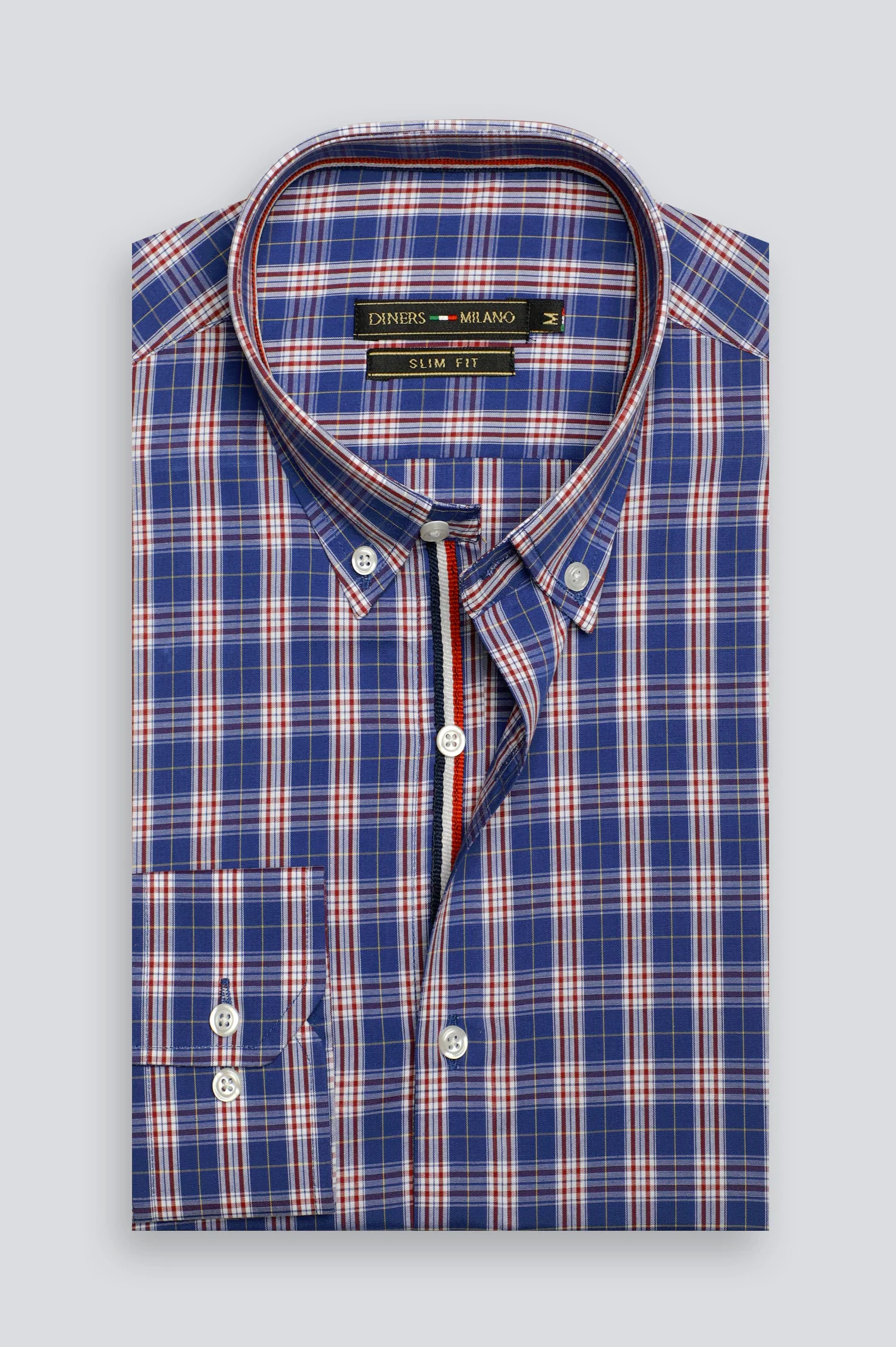 Multicolor Glen Plaid Check Casual Shirt - Image 4