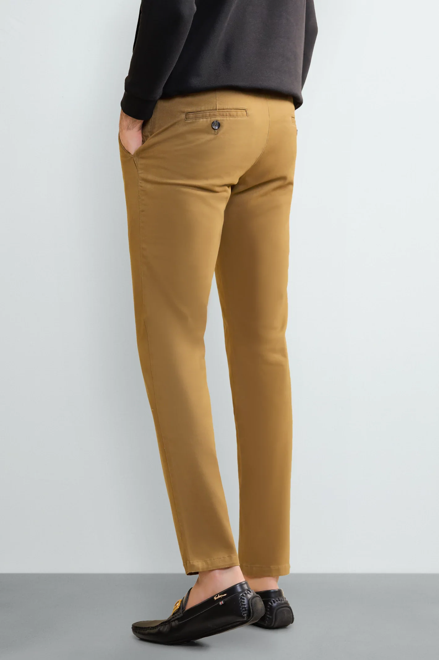Camel Cotton Chino - Image 3
