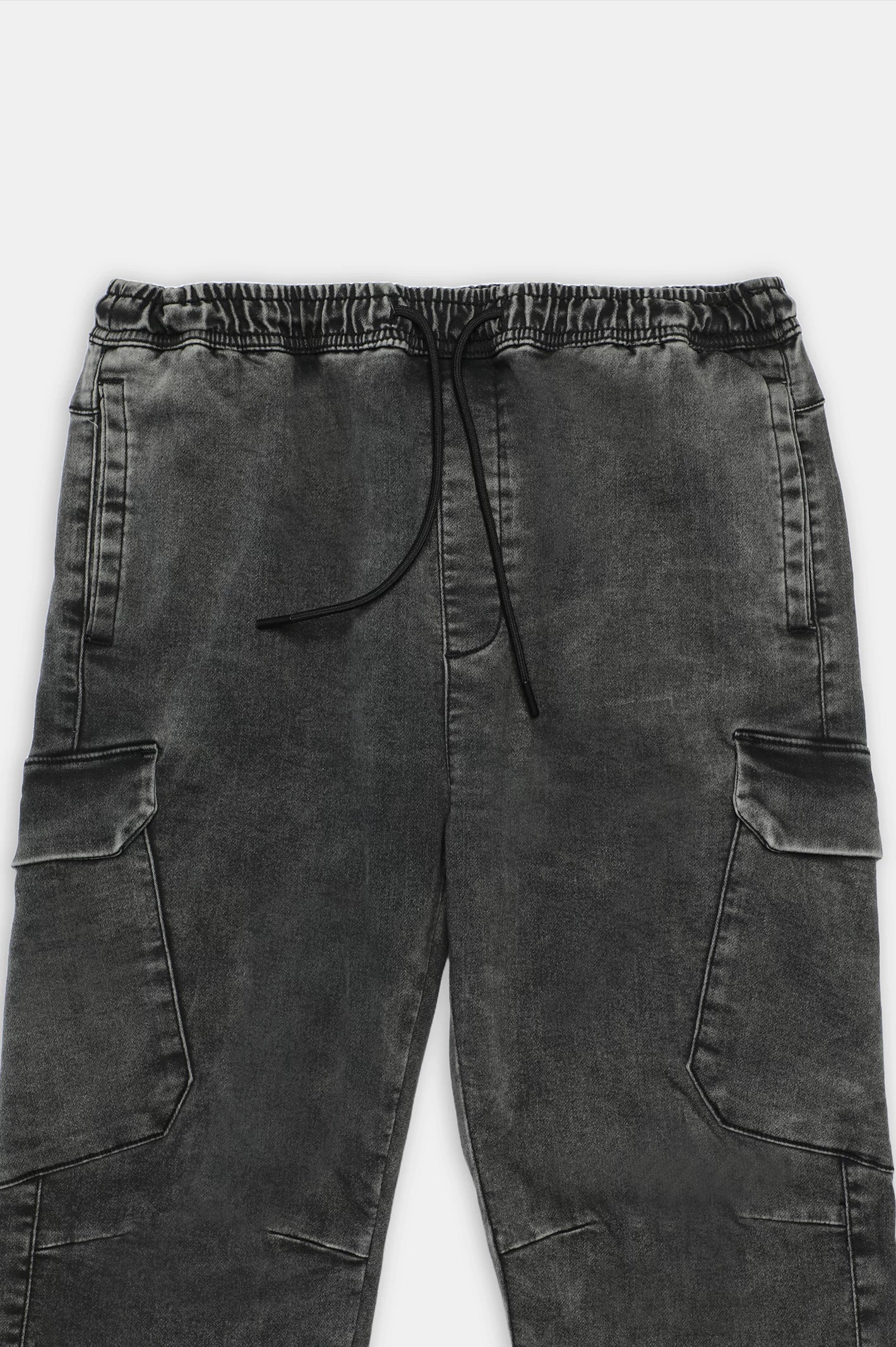 Charcoal Smart Fit Cargo Pants - Image 5