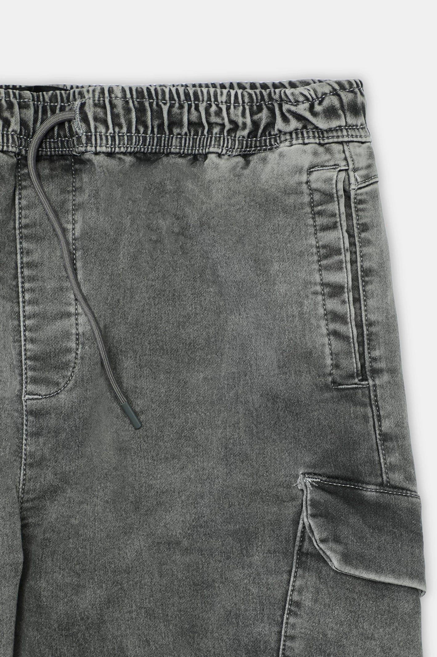 Grey Smart Fit Cargo Pants - Image 9