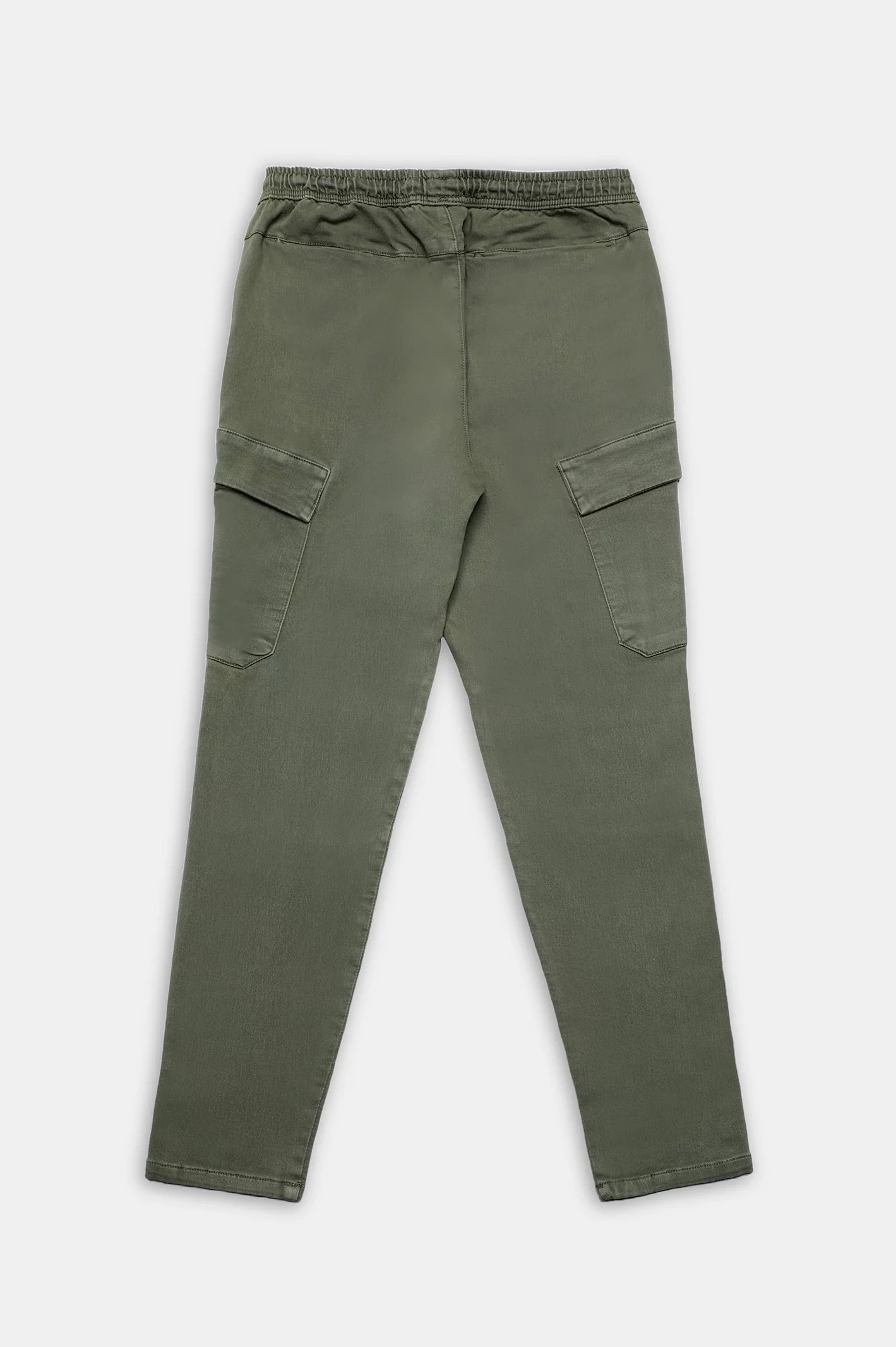Olive Smart Fit Cargo Pants - Image 8