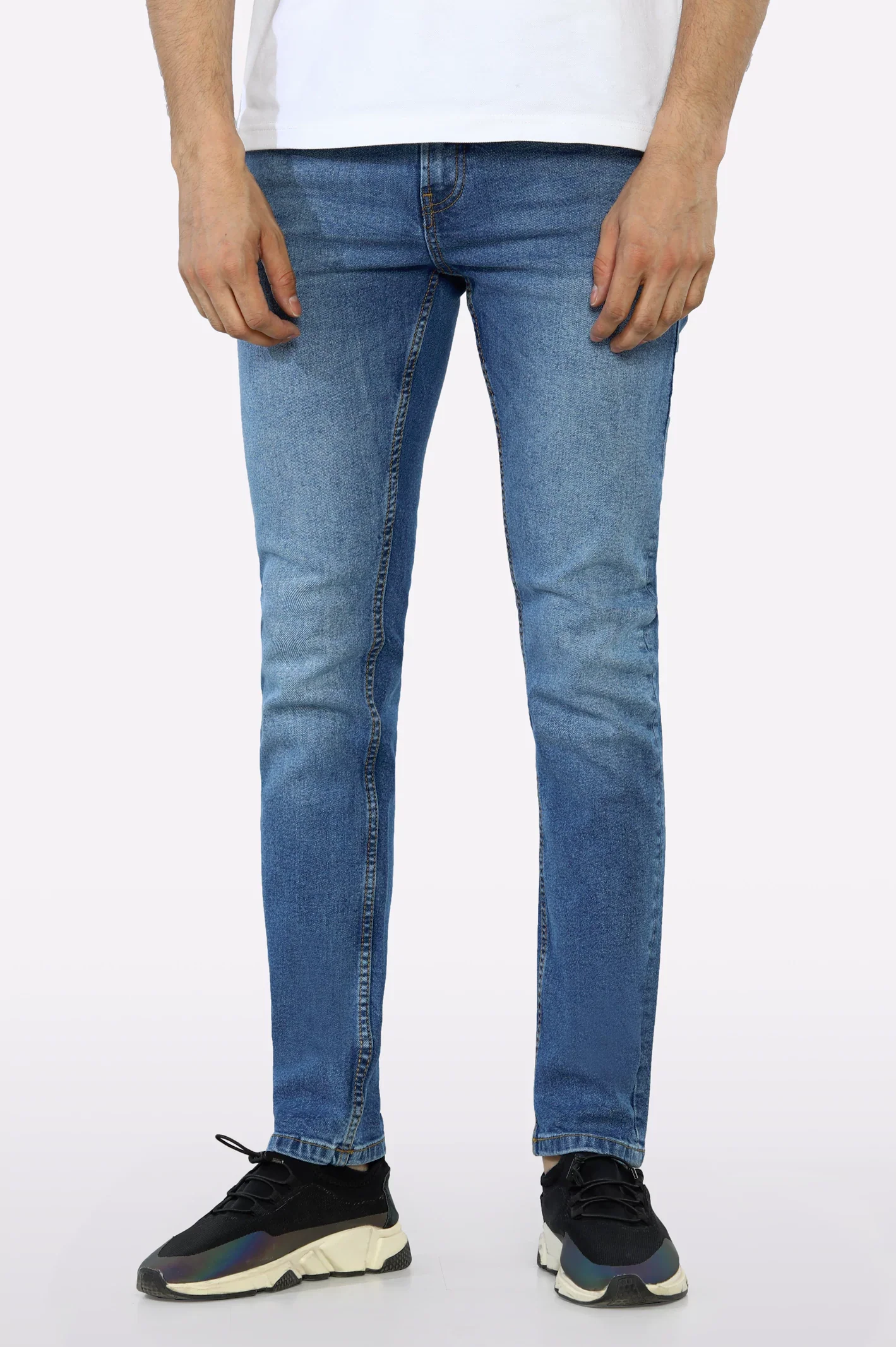 Medium Blue Tailored Fit Jeans