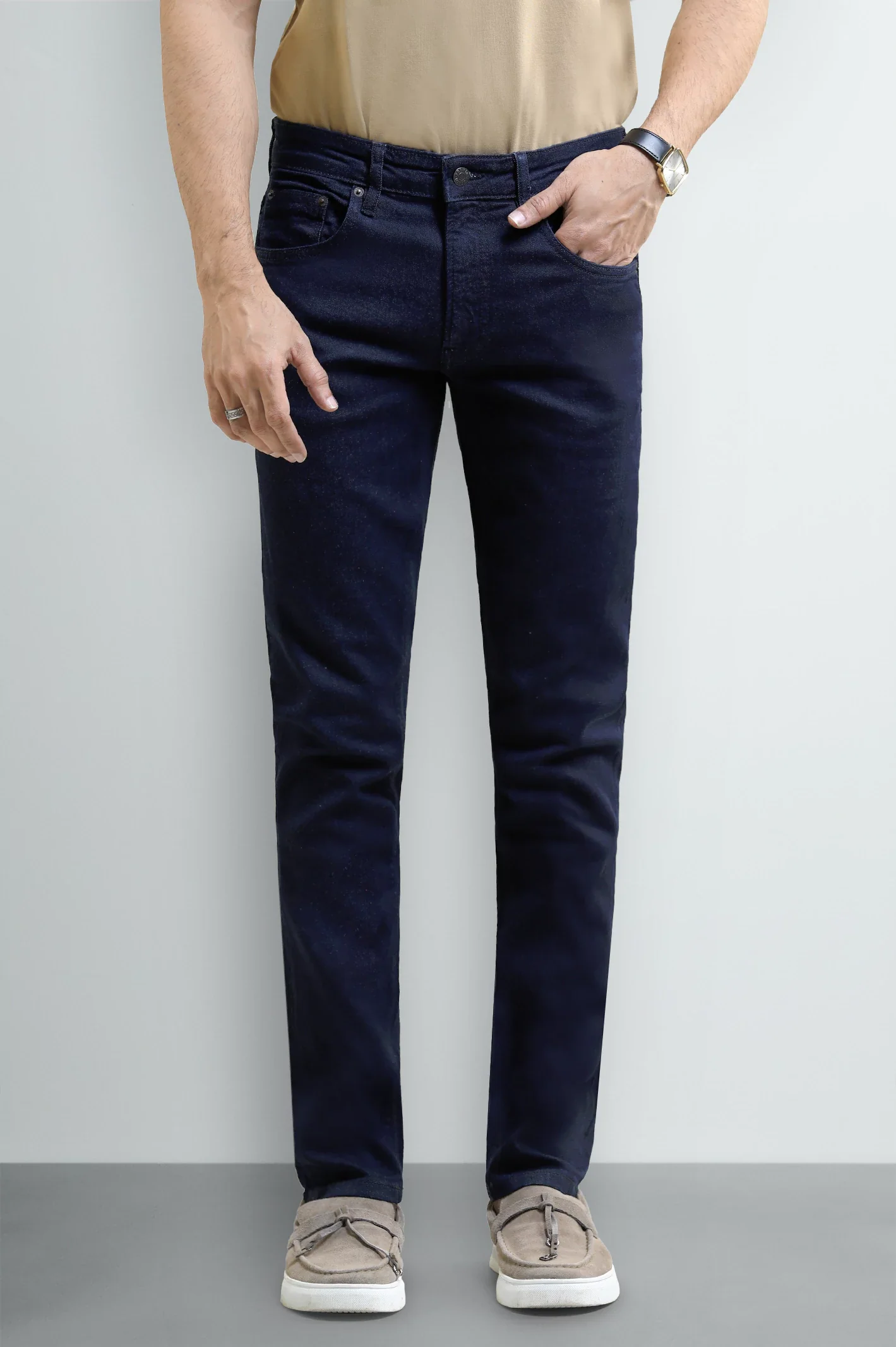 Dark Blue Slim Fit Jeans