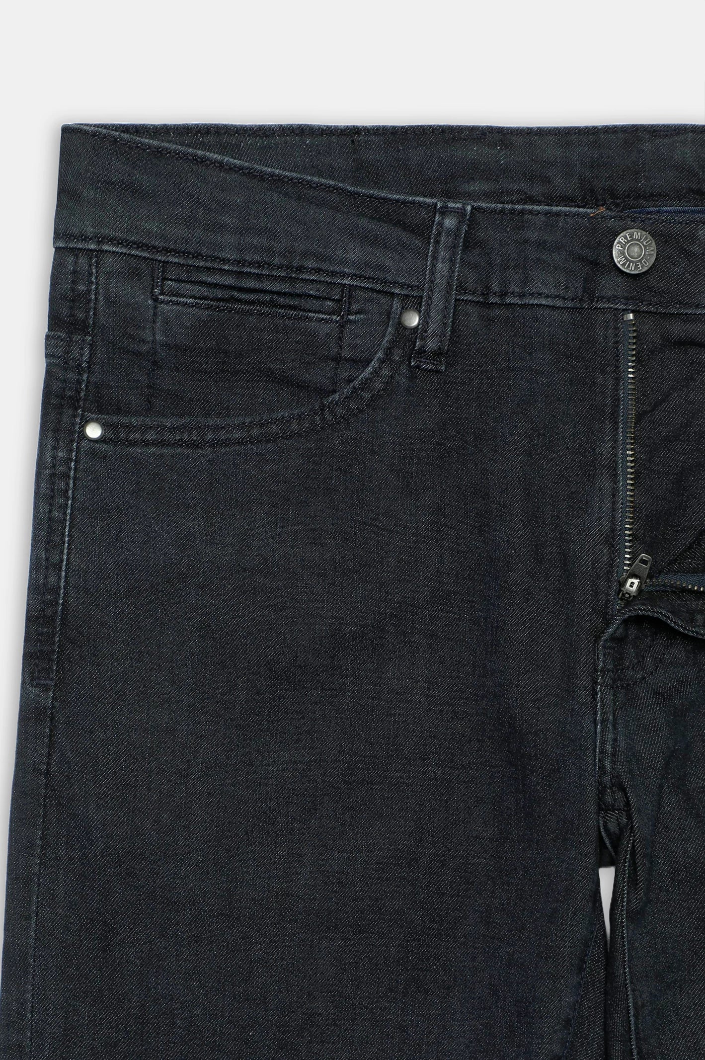Dark Blue Slim Fit Jeans - Image 6