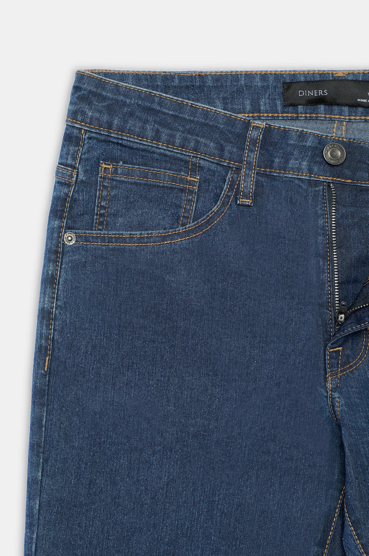 Medium Blue Slim Fit Jeans - Image 6