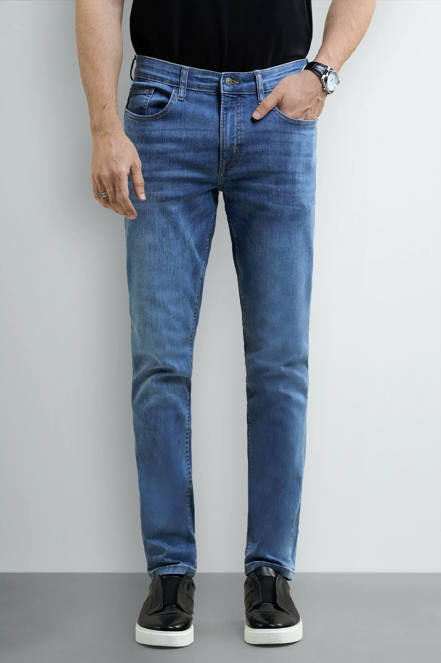 Light Blue Slim Fit Jeans