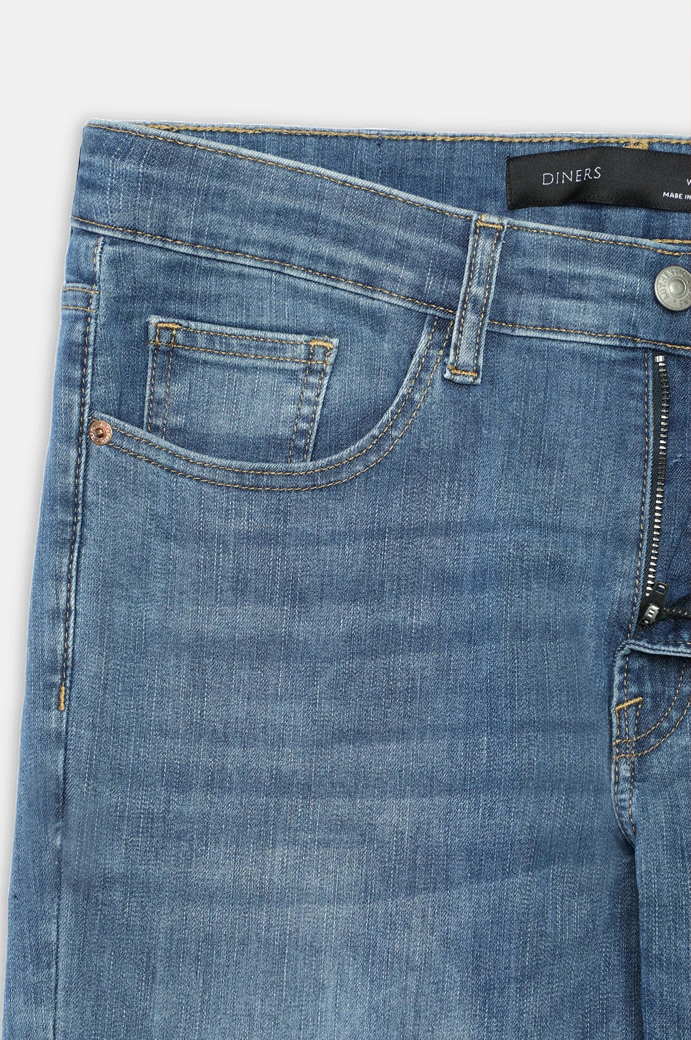 Light Blue Slim Fit Jeans - Image 6