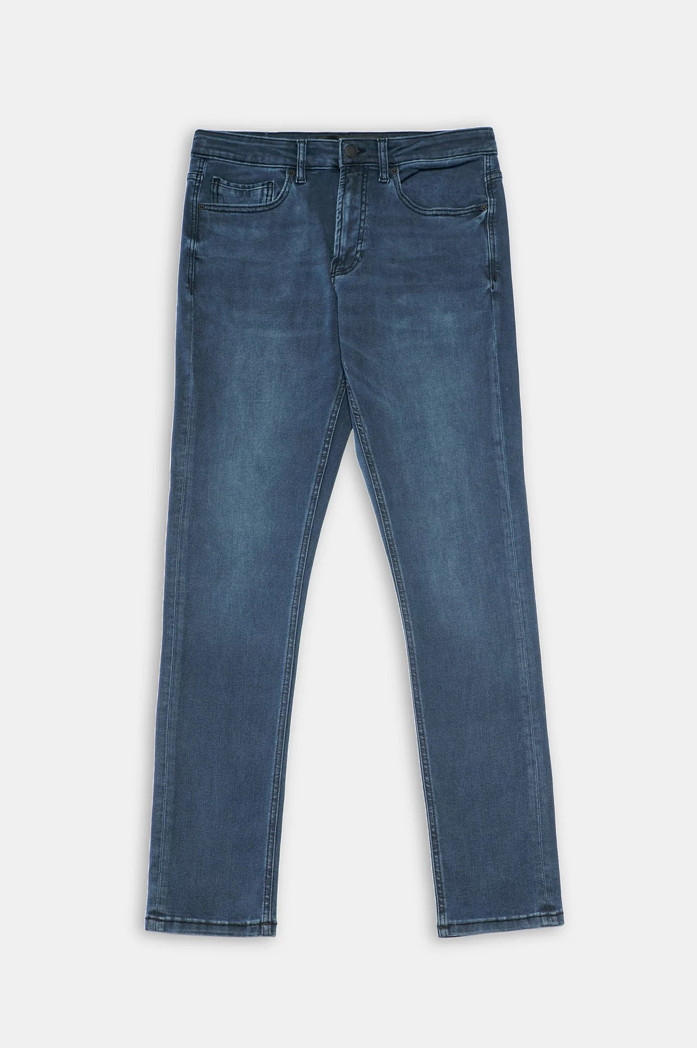 Medium Blue Slim Fit Jeans - Image 4