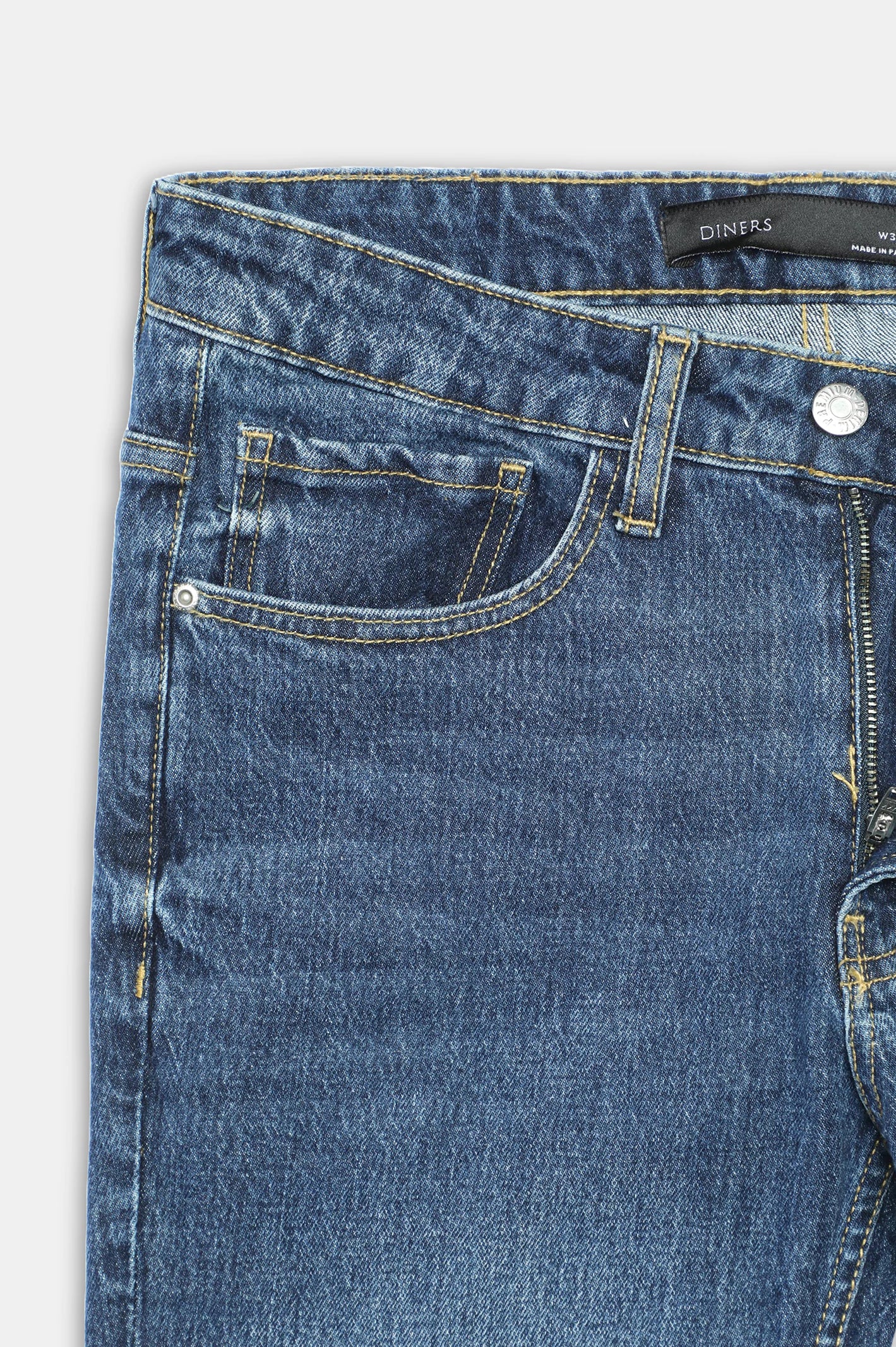 Medium Blue Slim Fit Jeans - Image 6