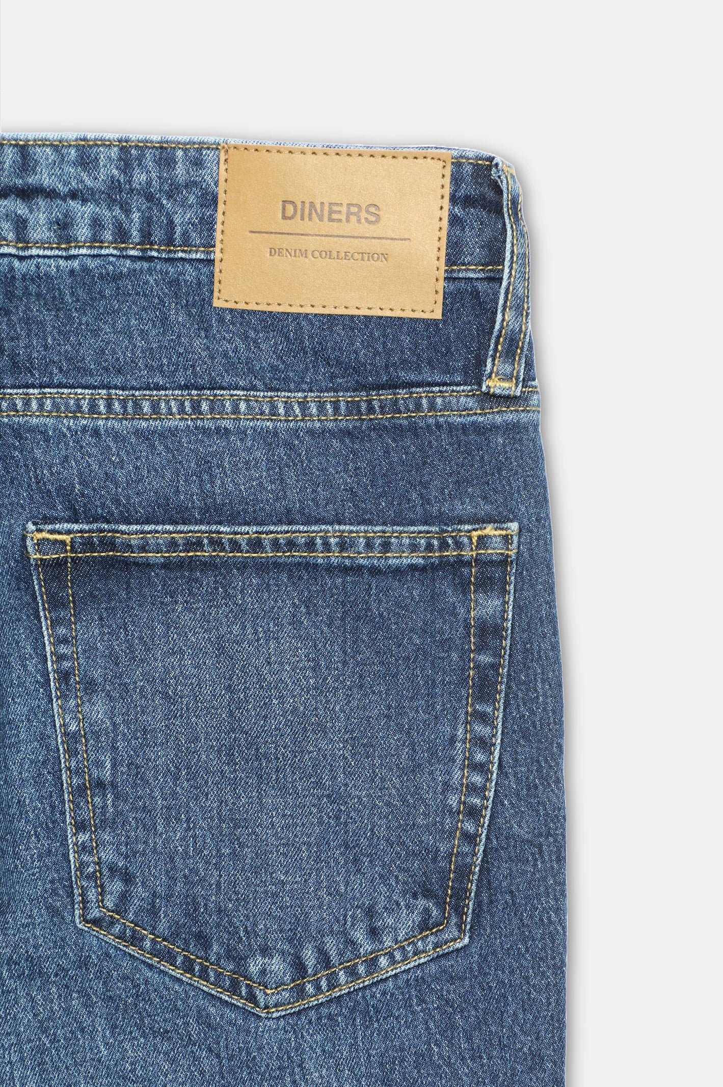 Medium Blue Slim Fit Jeans - Image 7