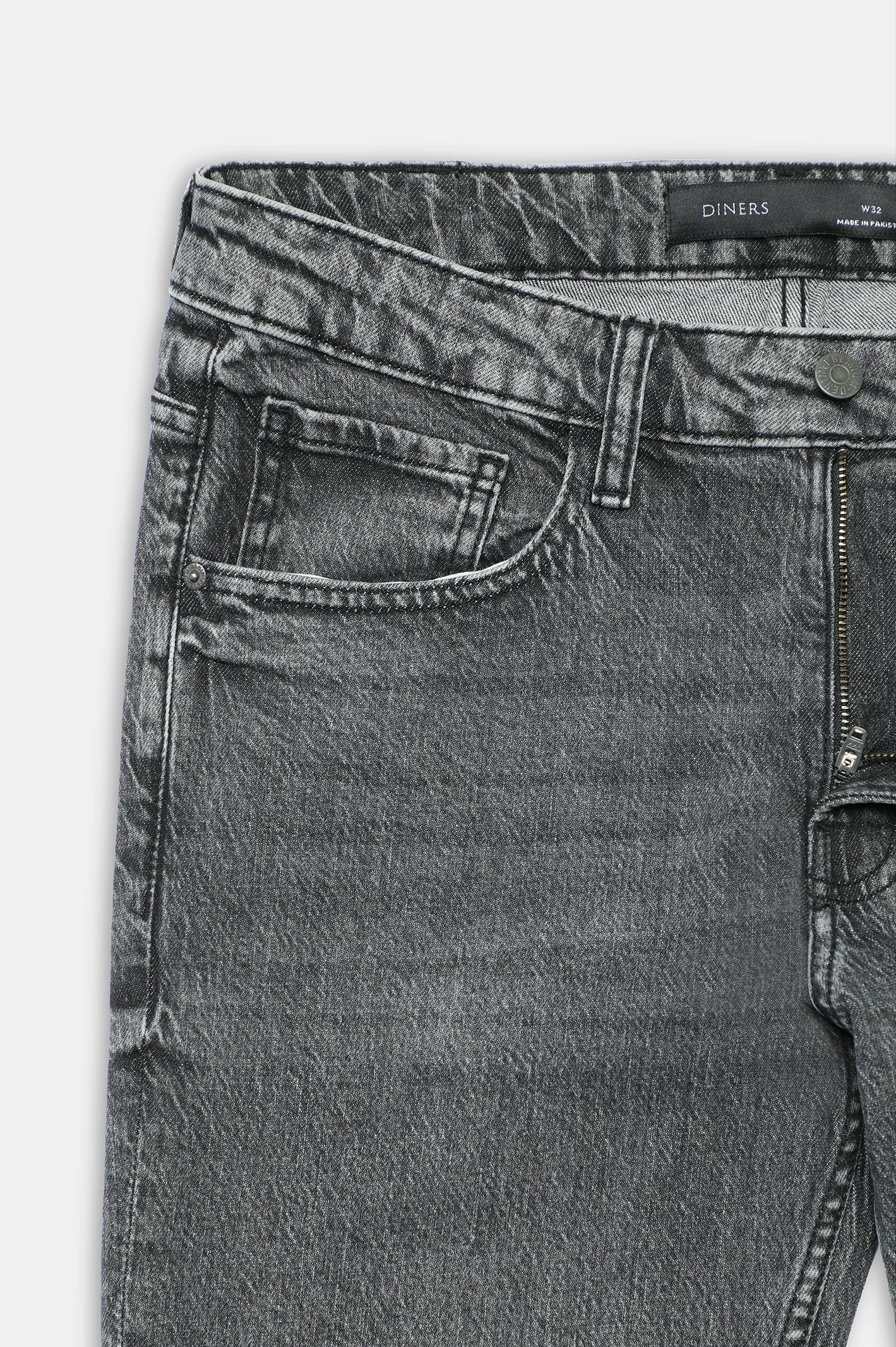 Grey Slim Fit Jeans - Image 6