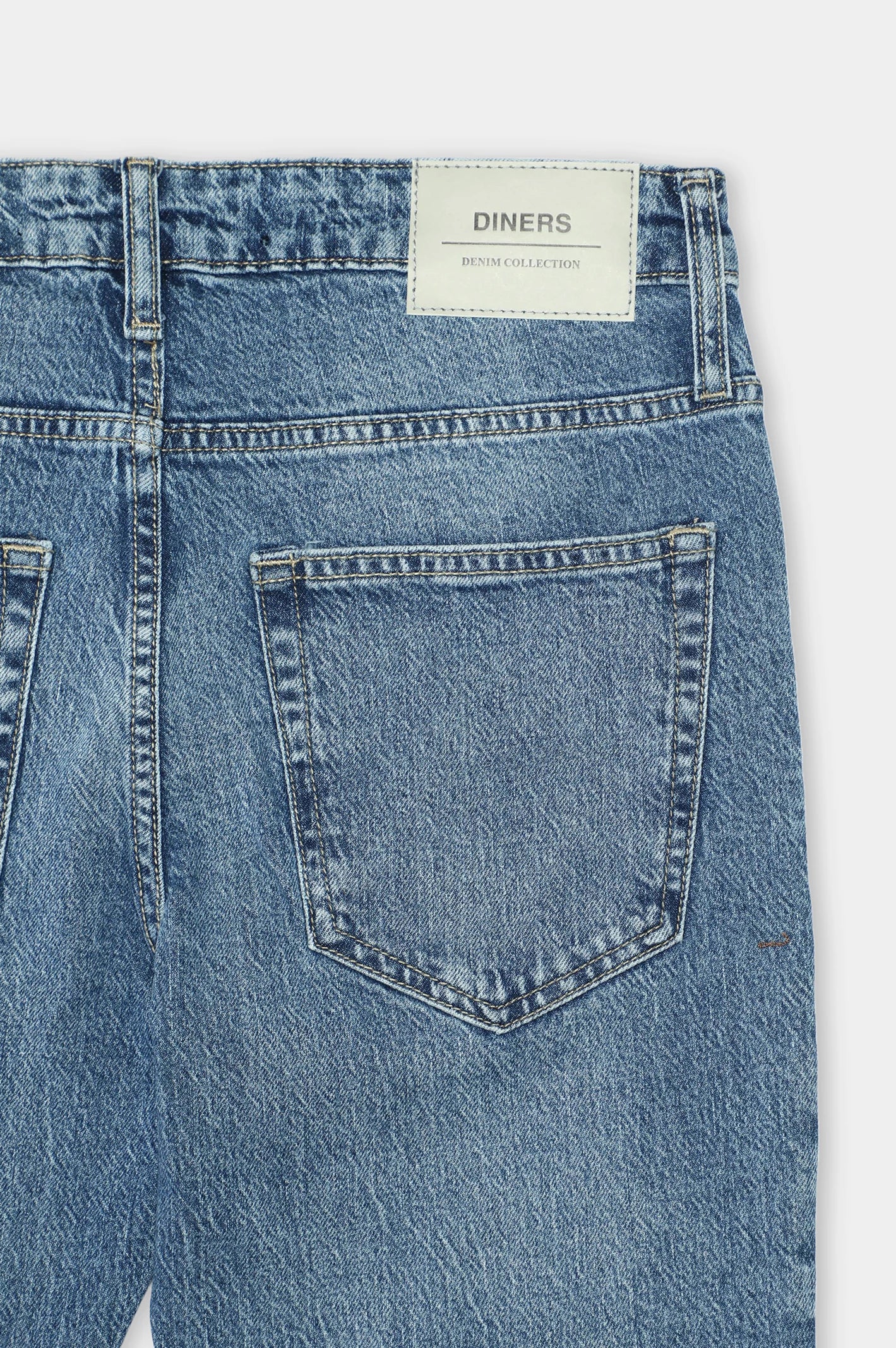 Medium Blue Slim Fit Jeans - Image 7