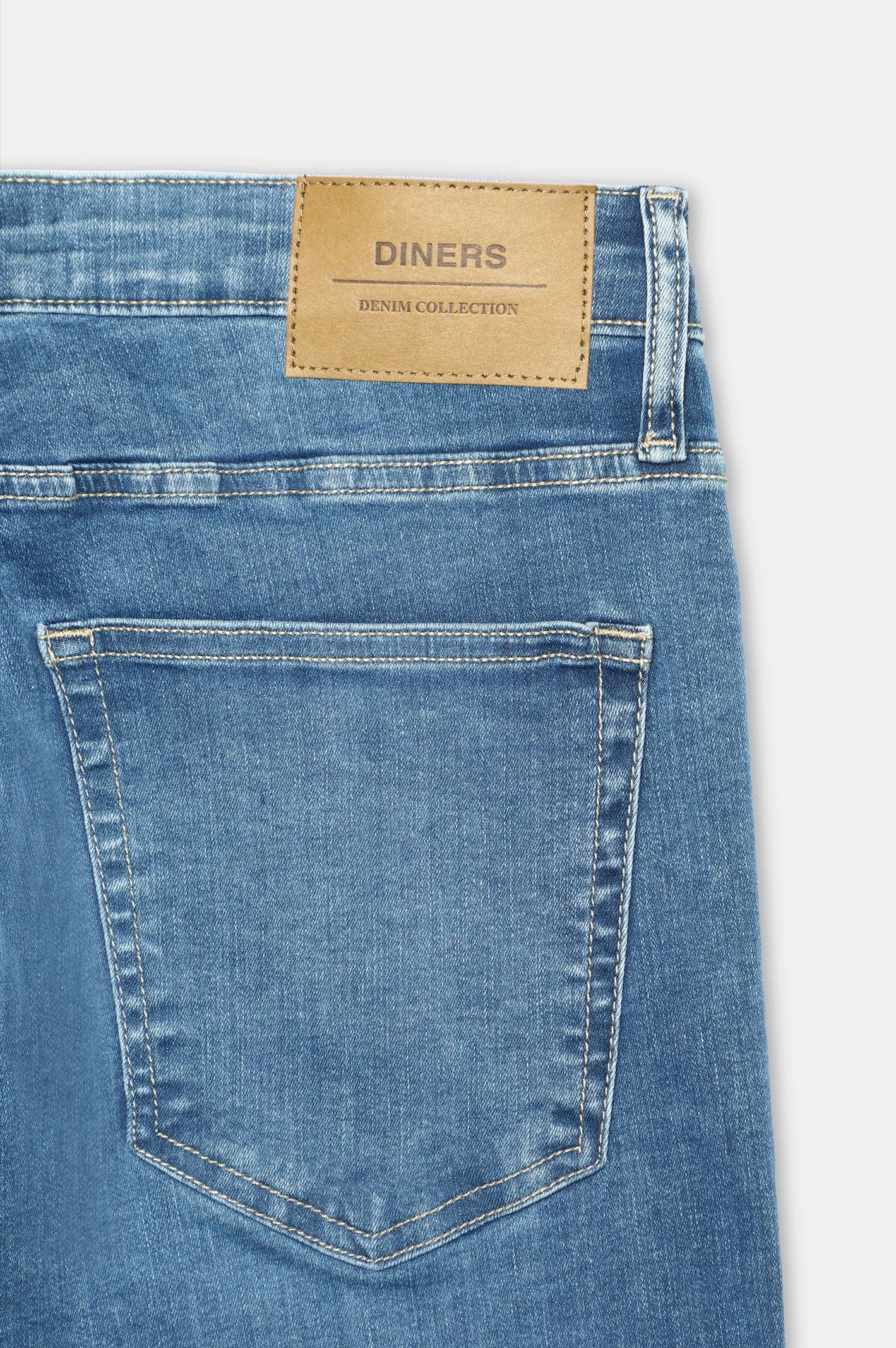 Light Blue Slim Fit Jeans - Image 7