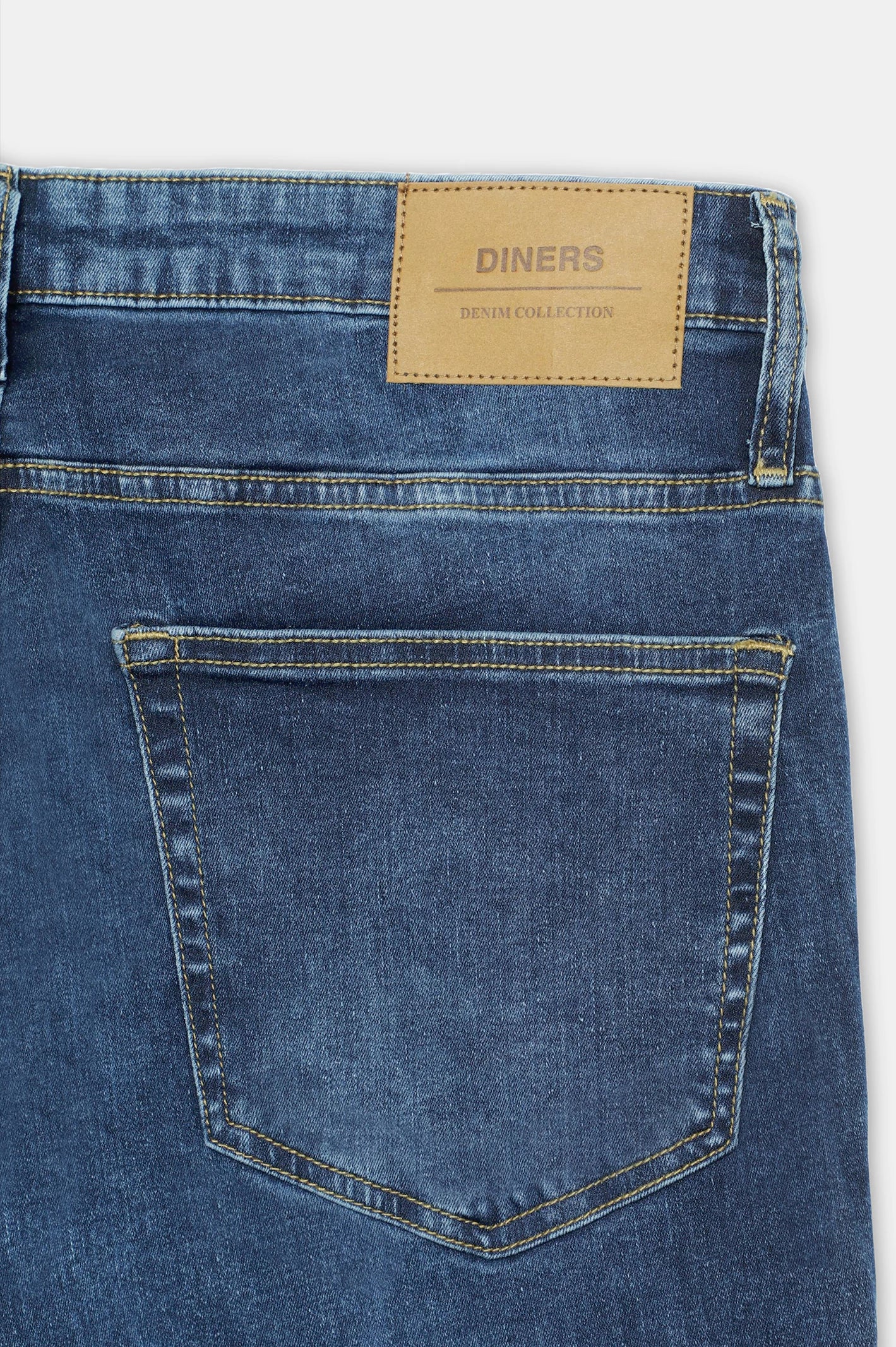 Medium Blue Slim Fit Jeans - Image 7