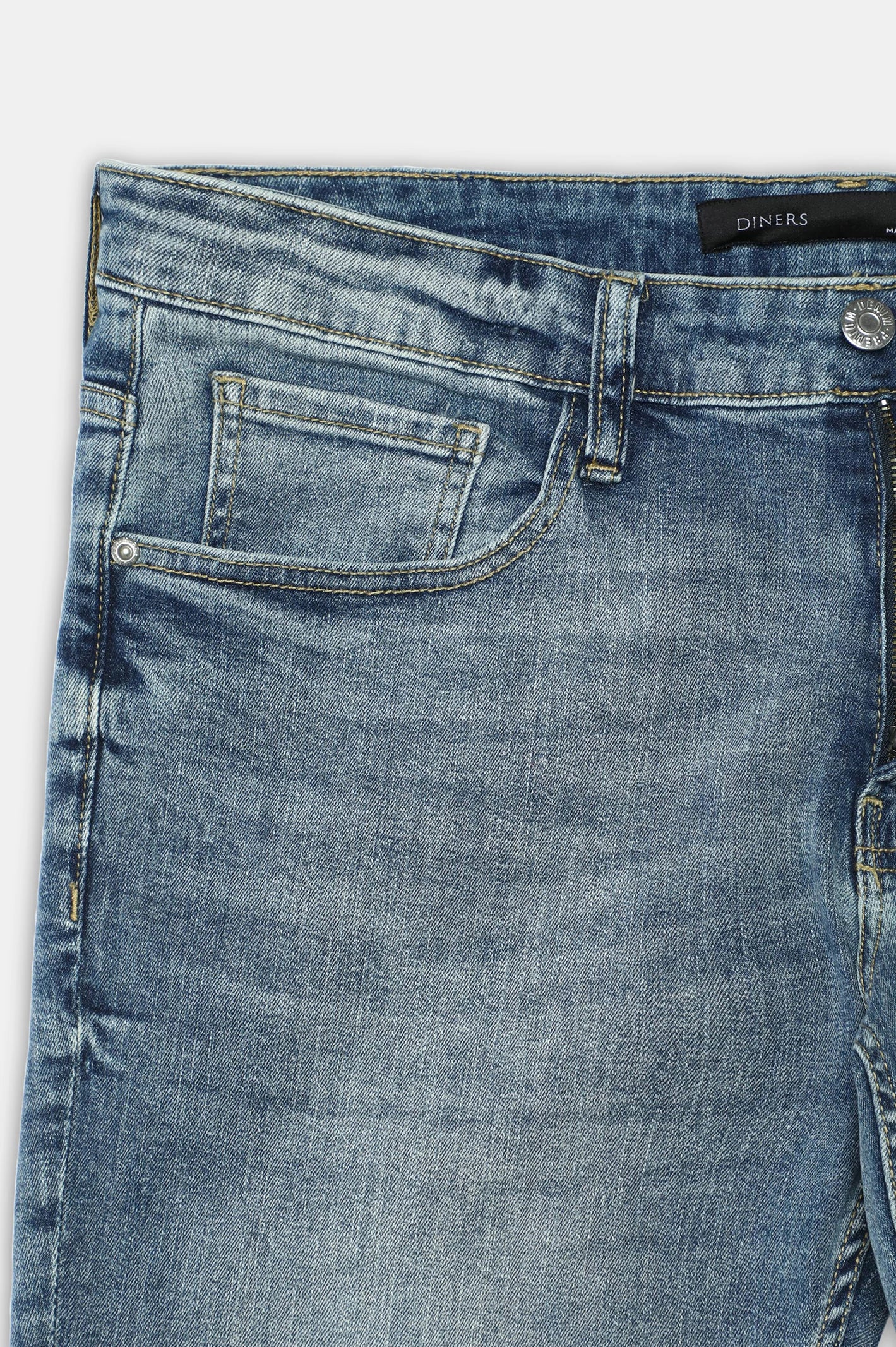 Light Blue Slim Fit Jeans - Image 8