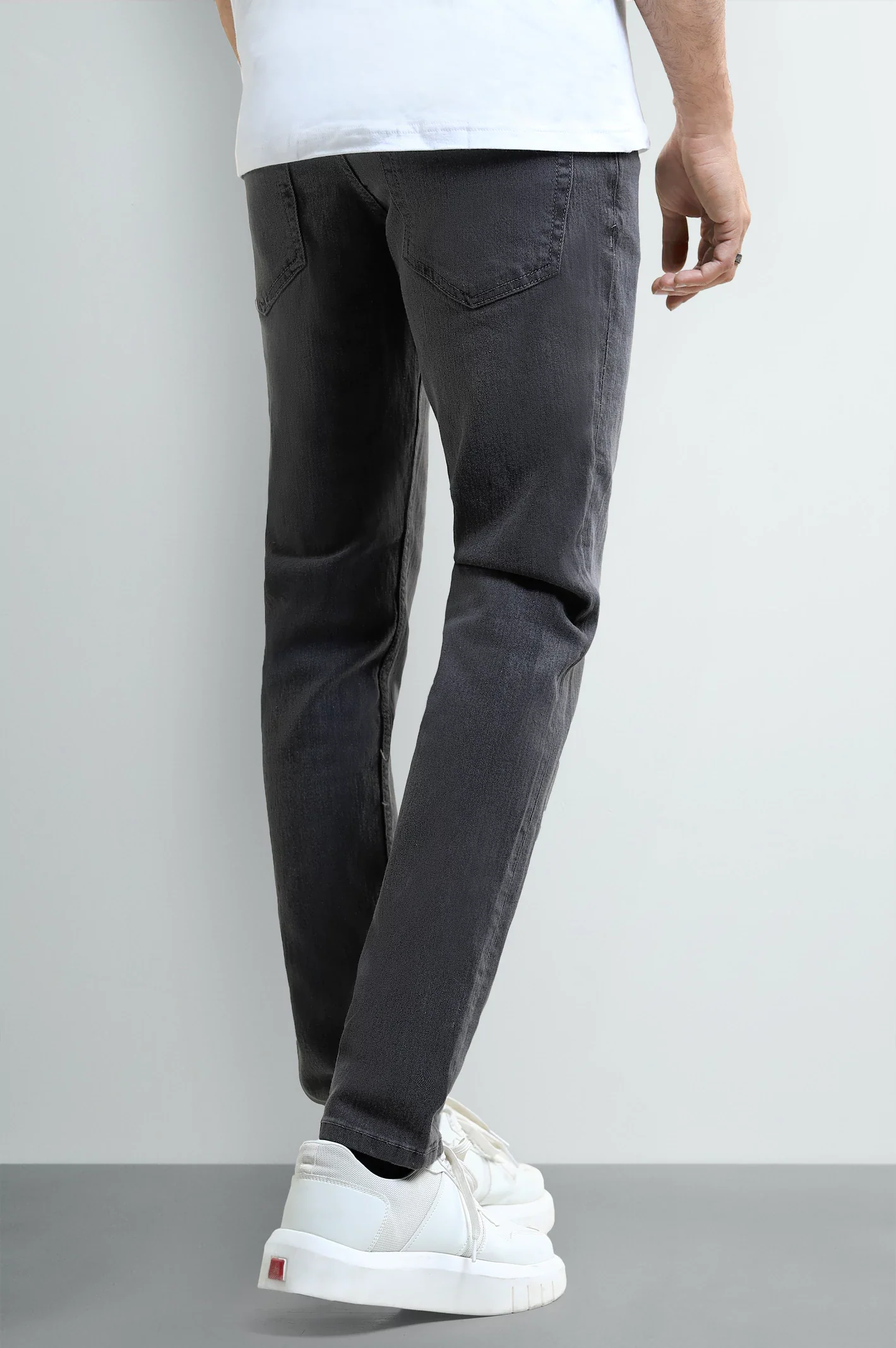 Grey Slim Fit Jeans - Image 3