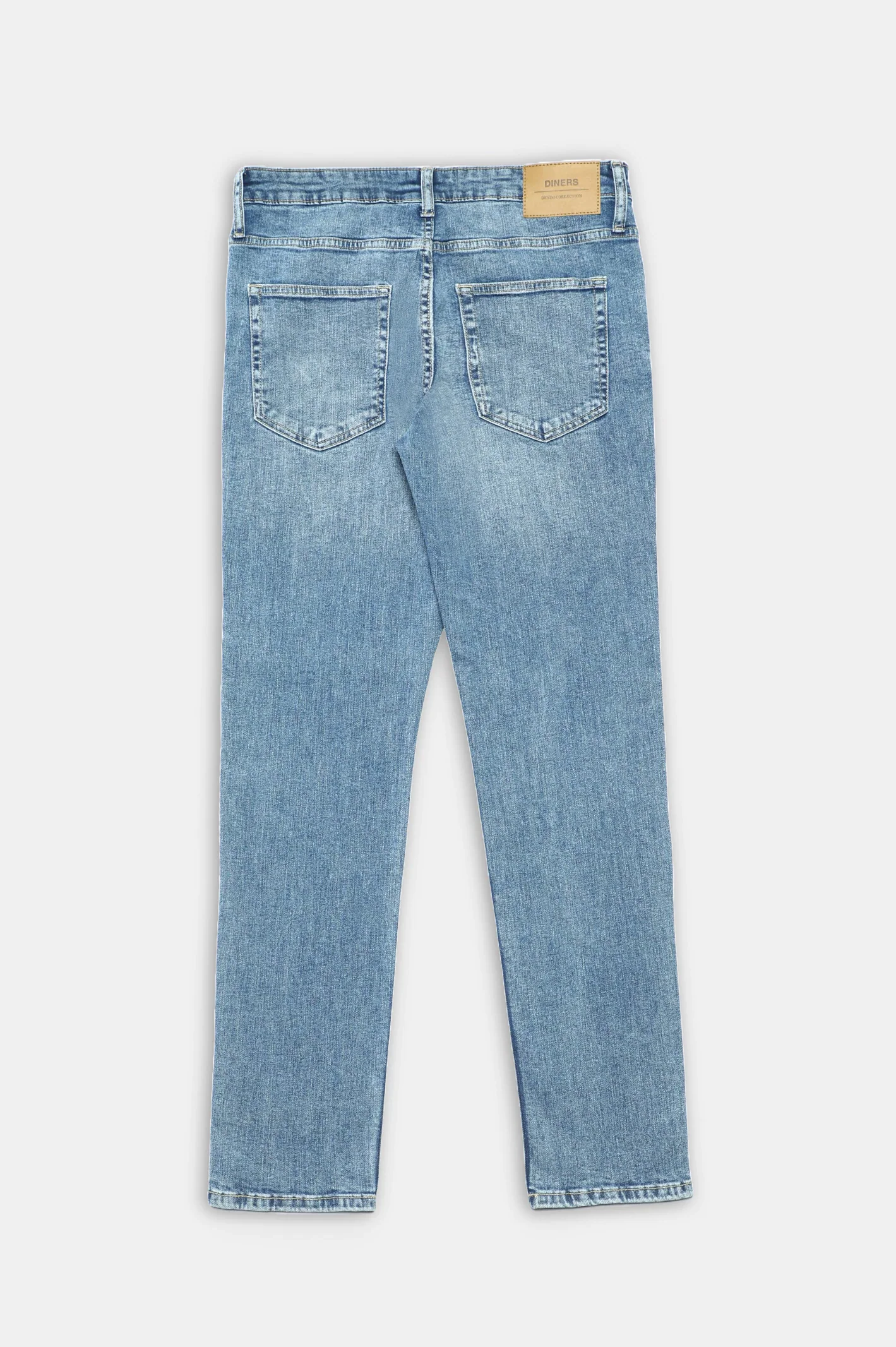 Light Blue Slim Fit Jeans - Image 9