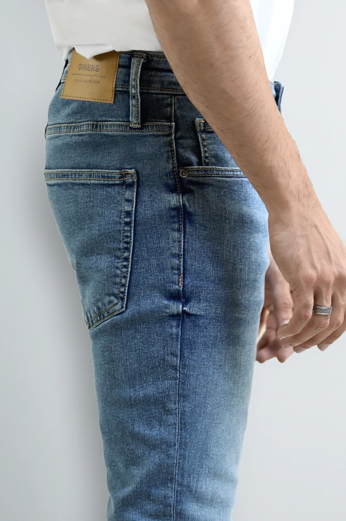 Blue Slim Fit Jeans - Image 2