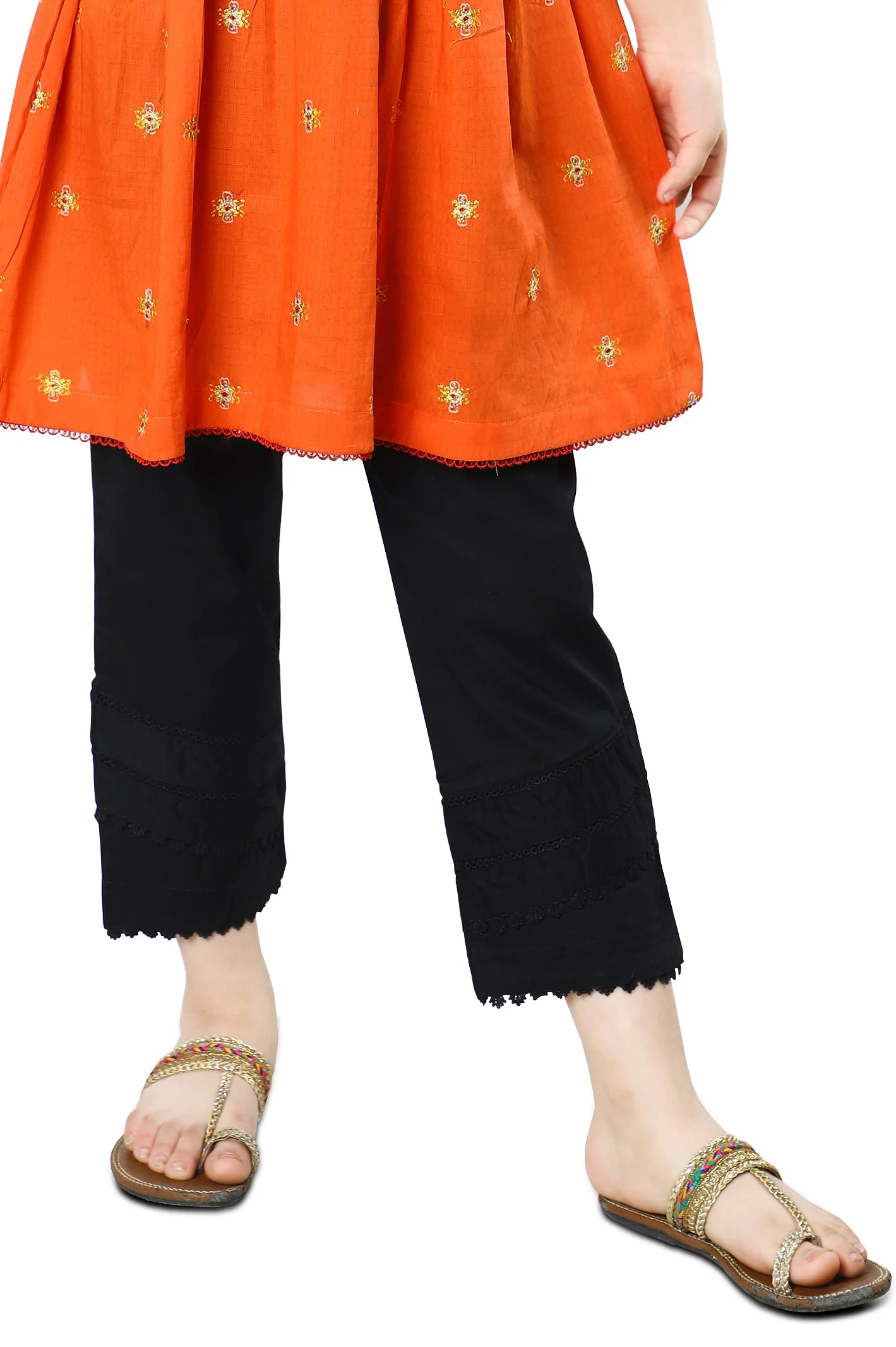 Bottom For Girls In SKU: KGKB-0045 BLACK