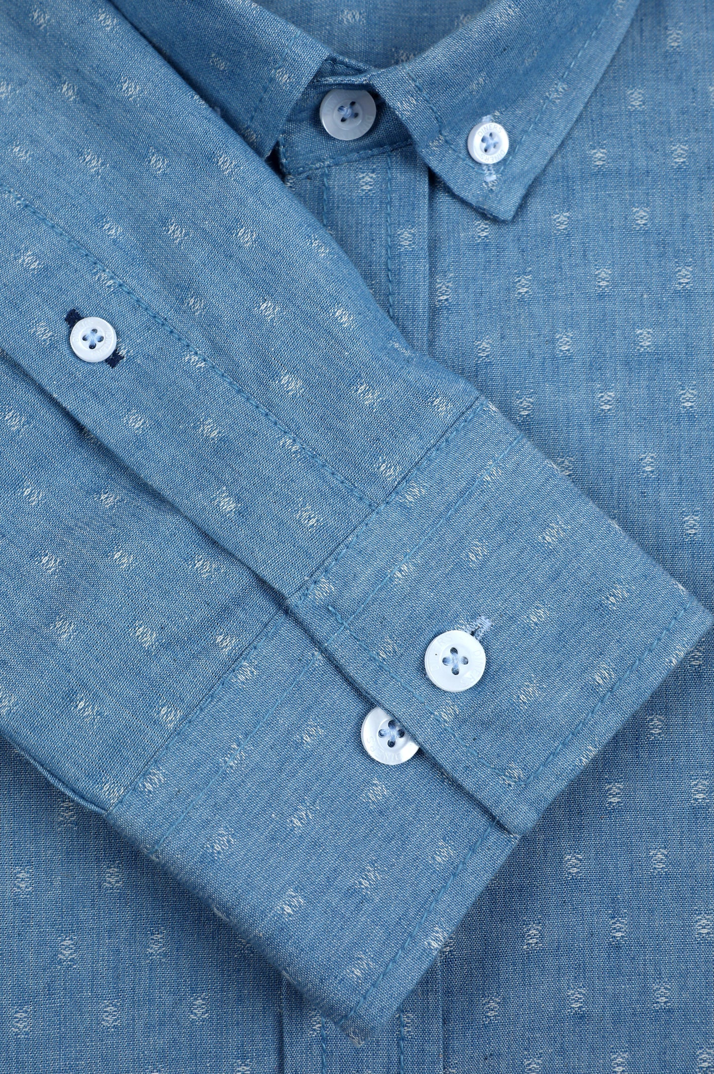 Light Blue Casual Shirt - Image 3