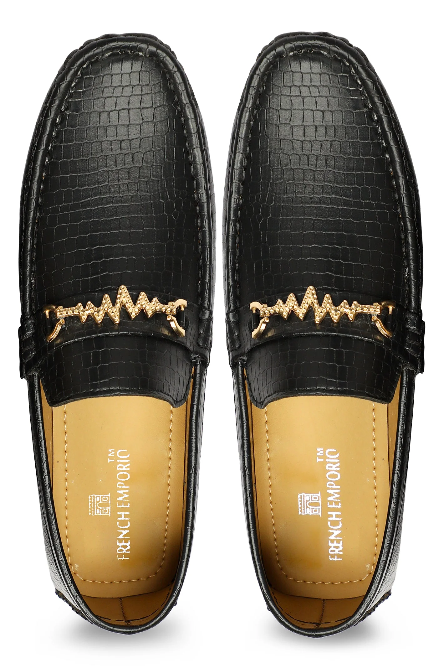 Casual Shoes For Men SKU: SMC-0077-BLACK - Image 4