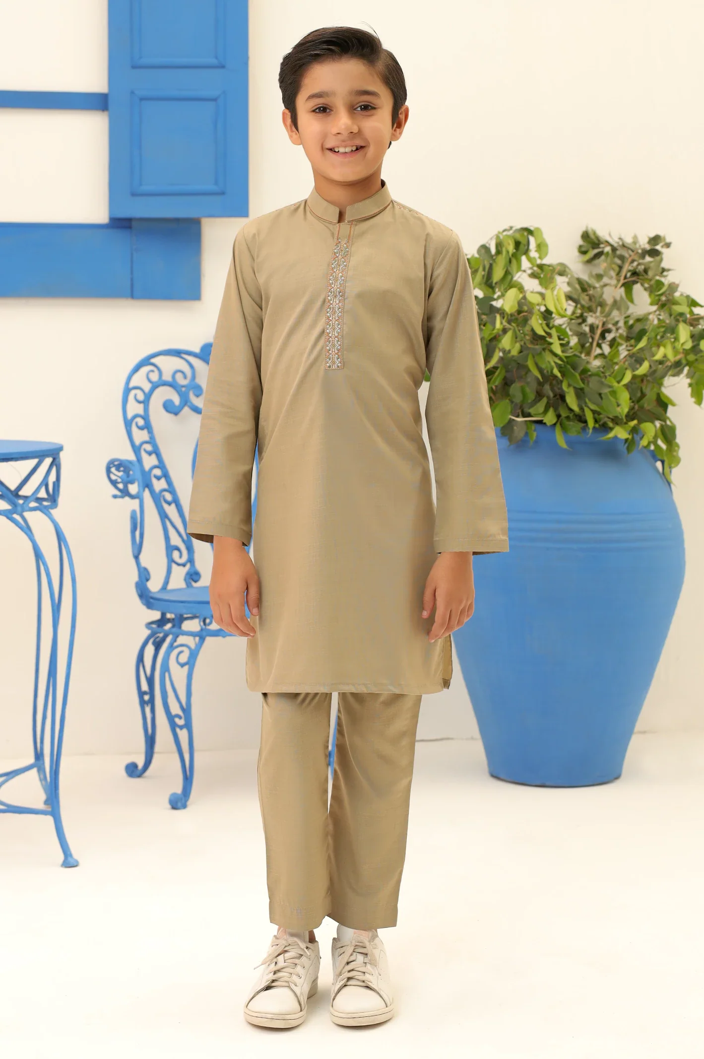 Light Green Boys Kurta Pajama