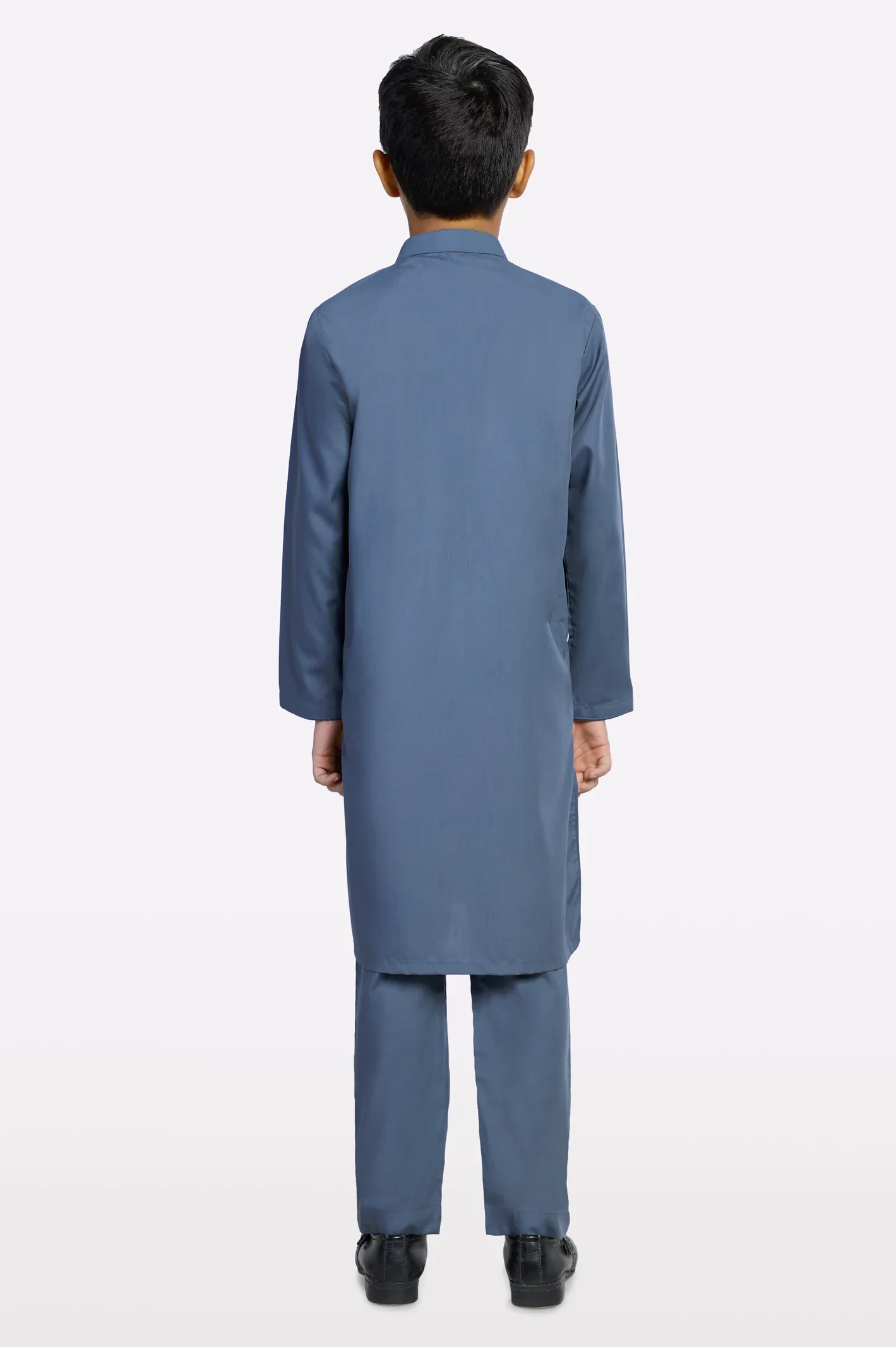 Grey Boys Kurta Pajama - Image 4