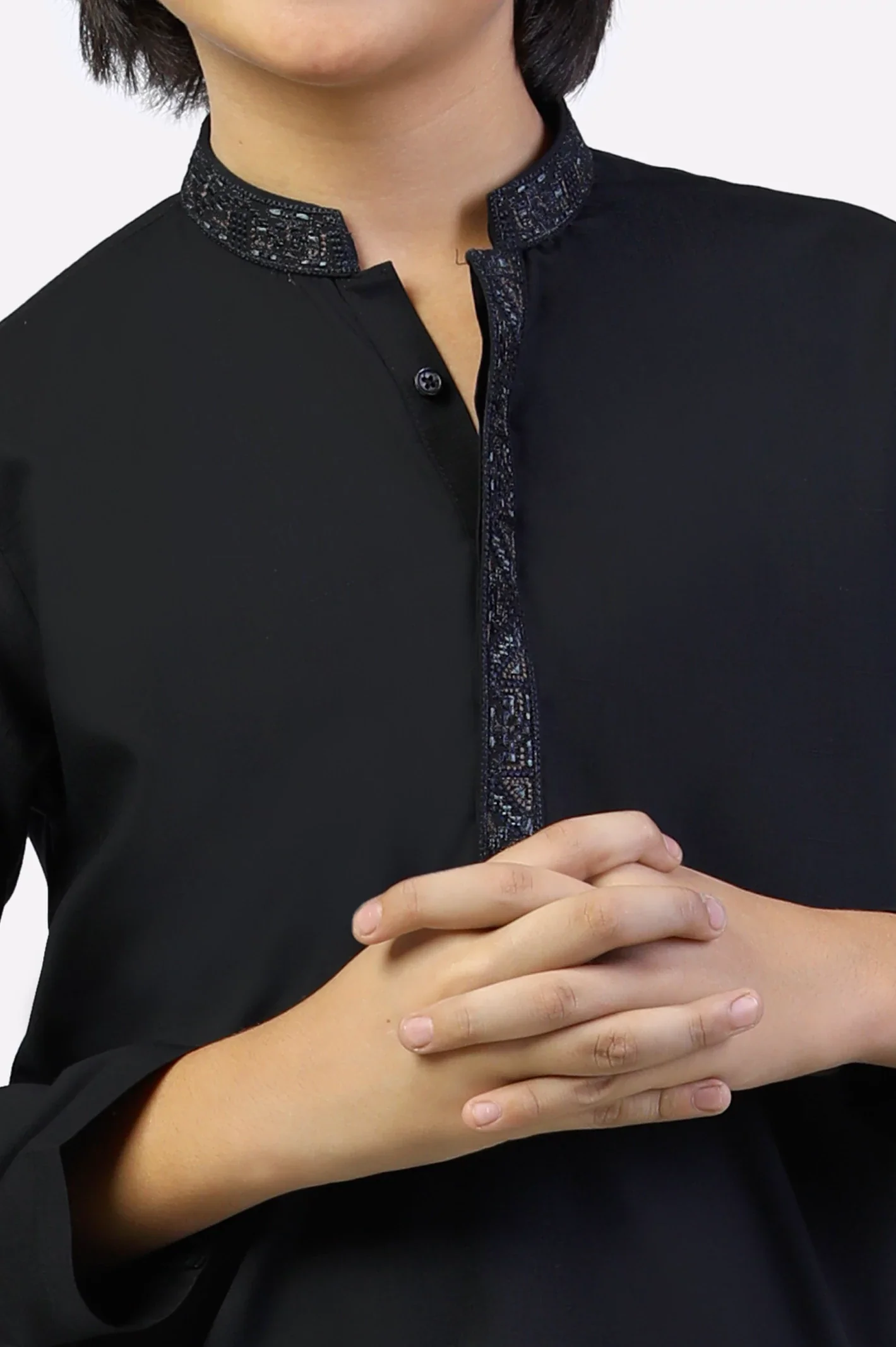 Black Boys Kameez Shalwar - Image 3