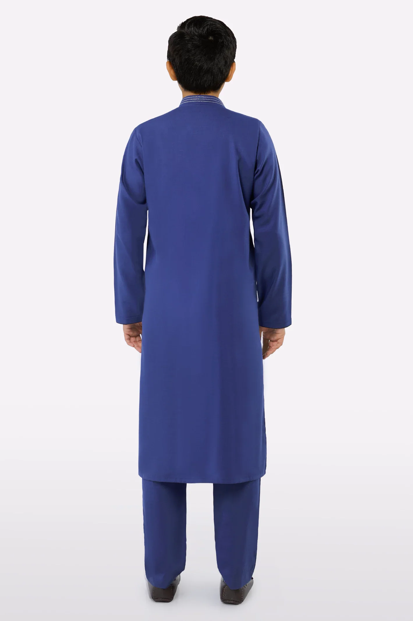 Blue Teens Kurta Pajama - Image 3