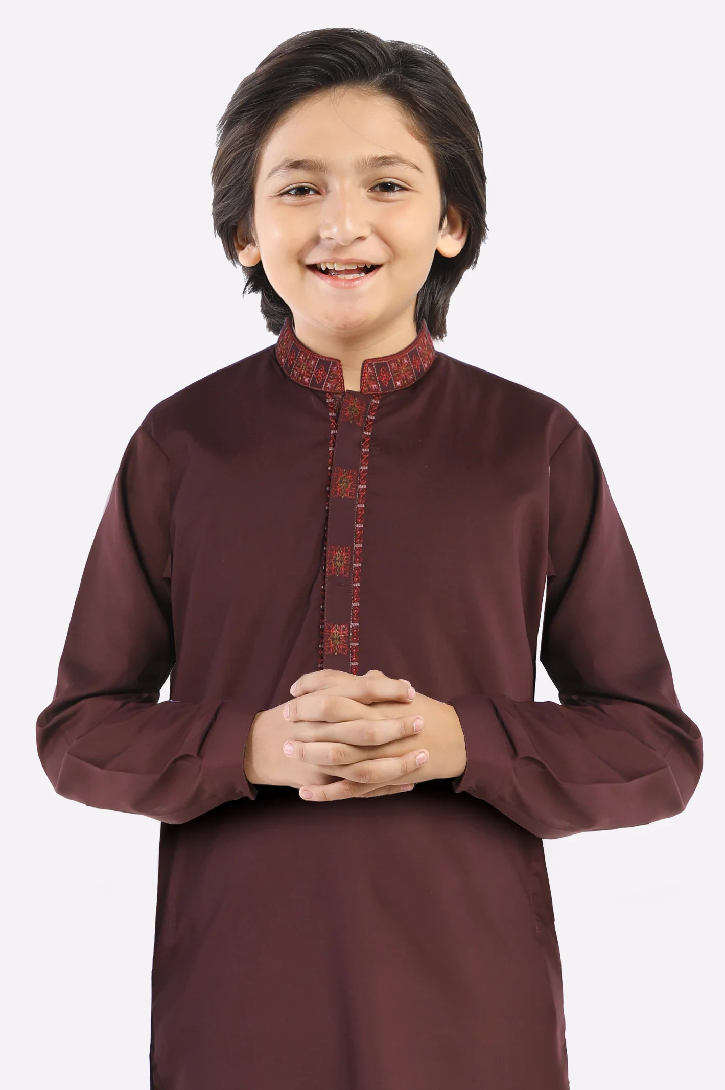 Purple Teens Kameez Shalwar - Image 2